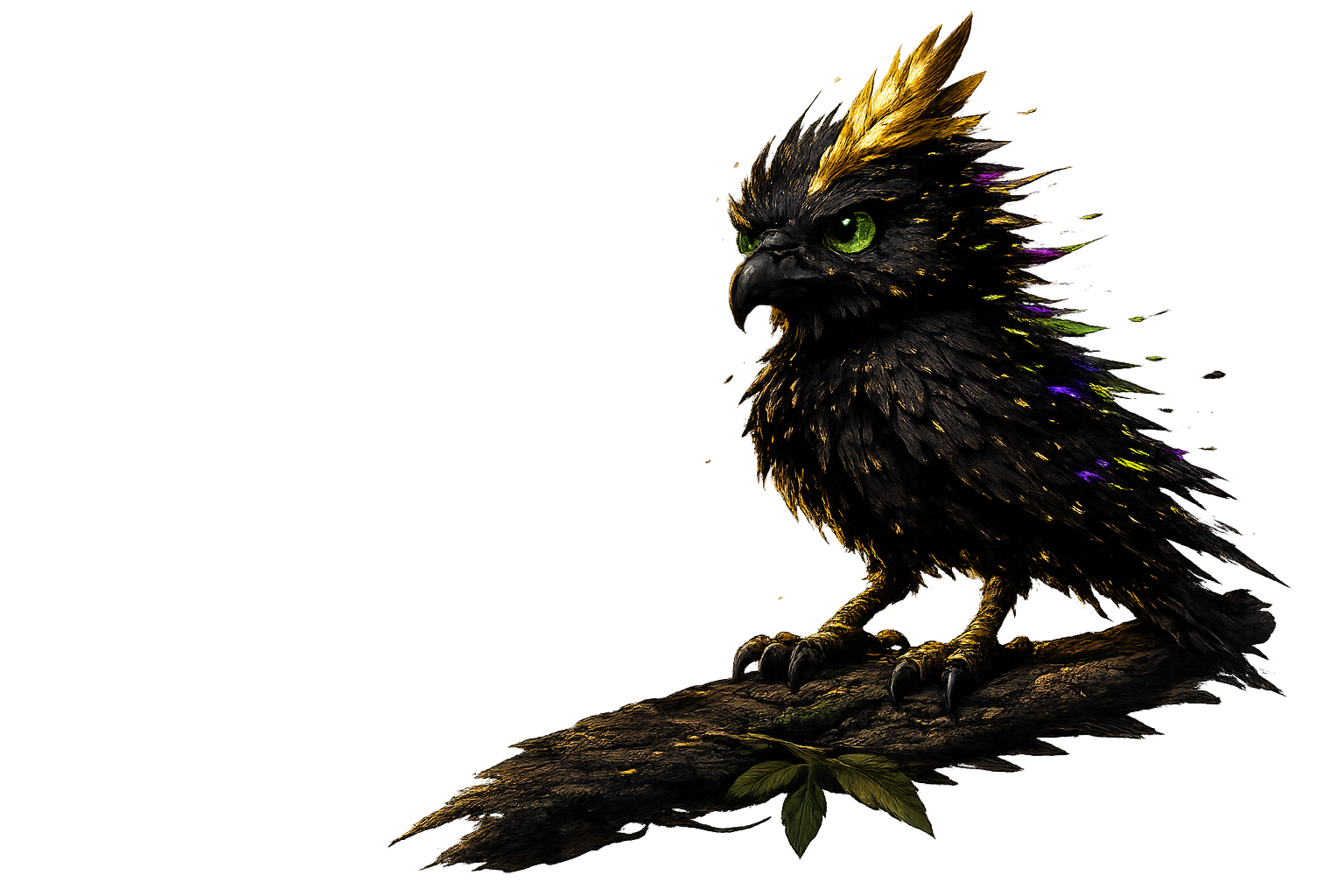 Glint the chaos raven